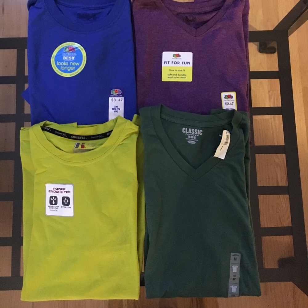4 Brand New t-shirt