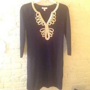 Navy Devlin dress in size small