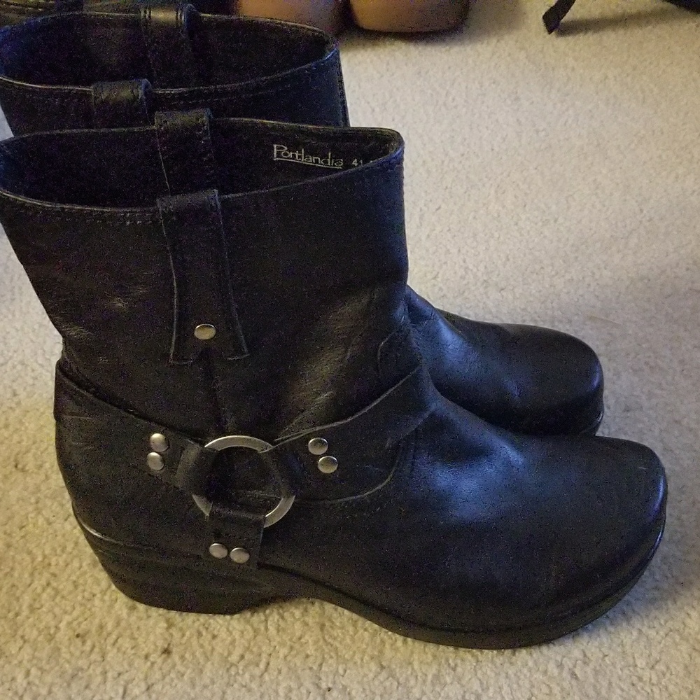 Black PORTLANDIA Ankle Boots