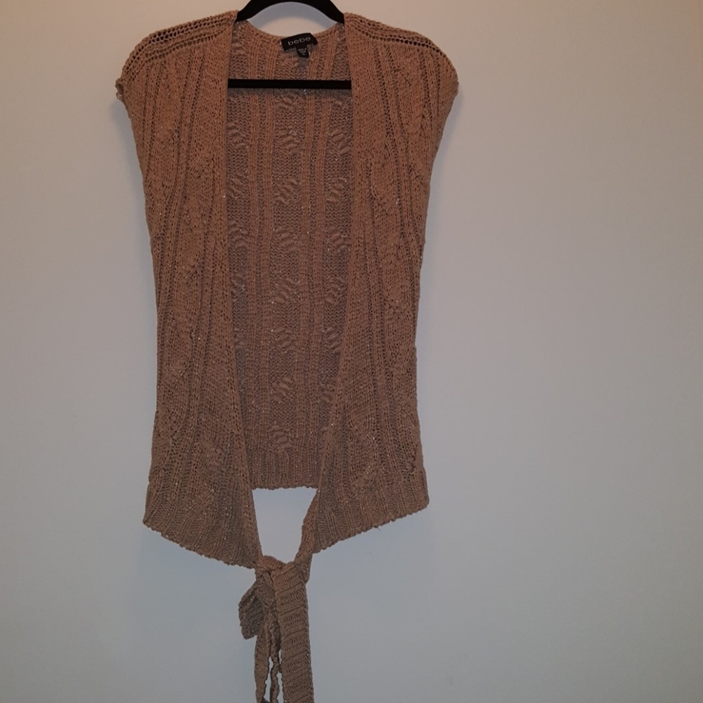 Bebe sweater vest
