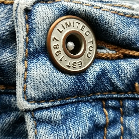 Limited Too Girl Super Hip flare Jeans - Picture 6 of 8
