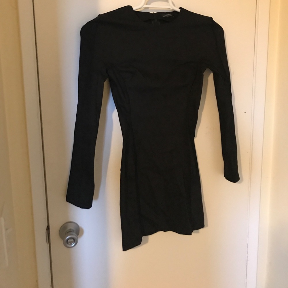 Zara Long Sleeve LBD sz SM