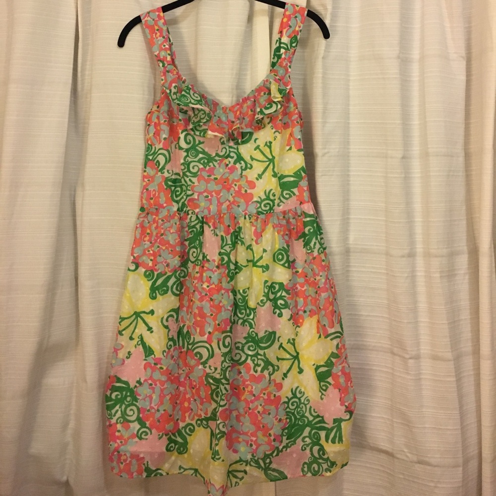 Lilly Pulitzer floral dress