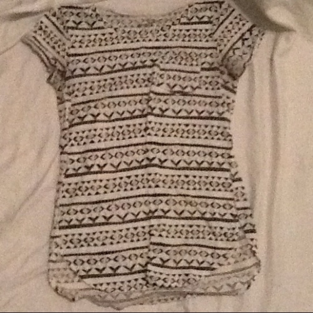 Tribal Print Tee