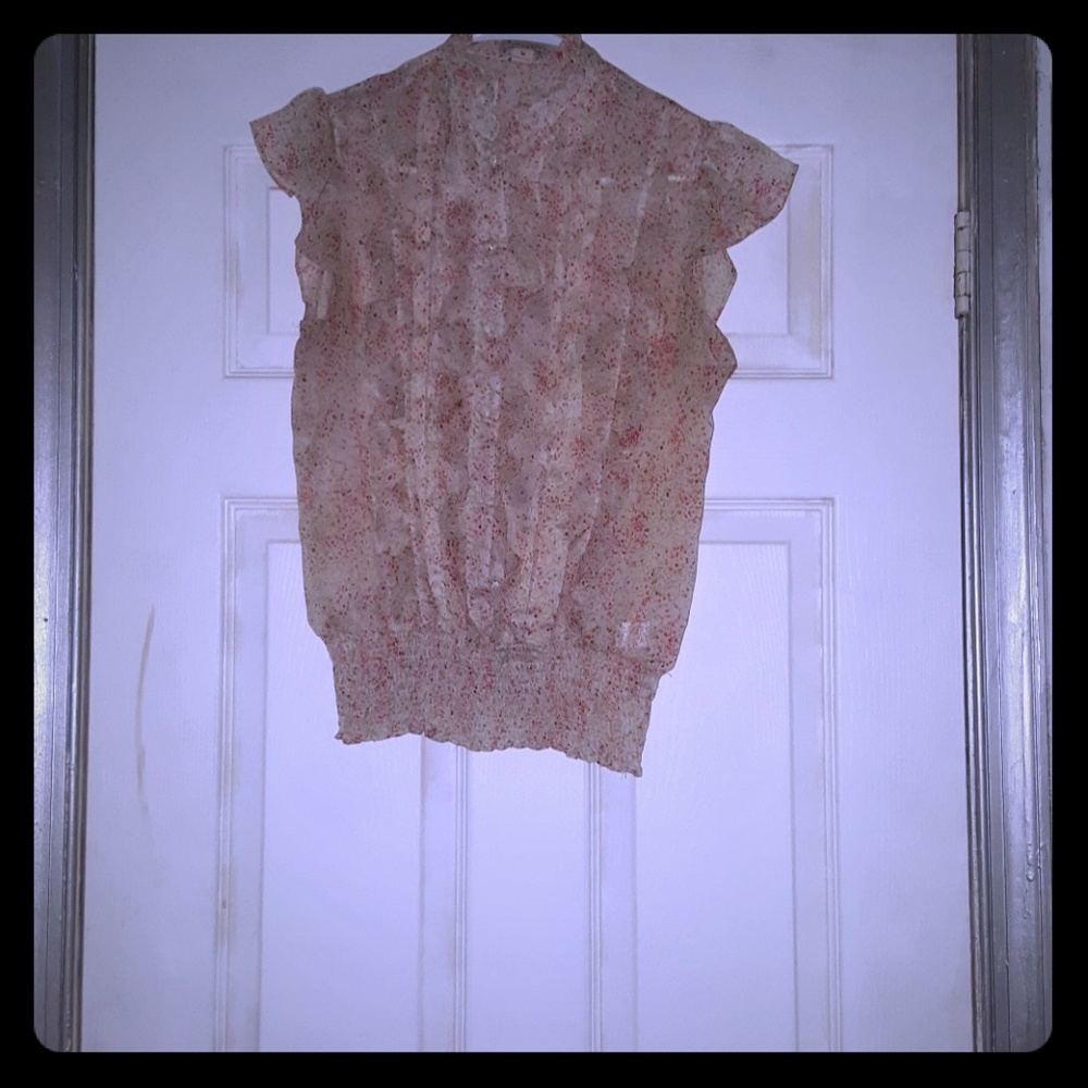 Floral printed shirt