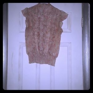 Floral printed shirt