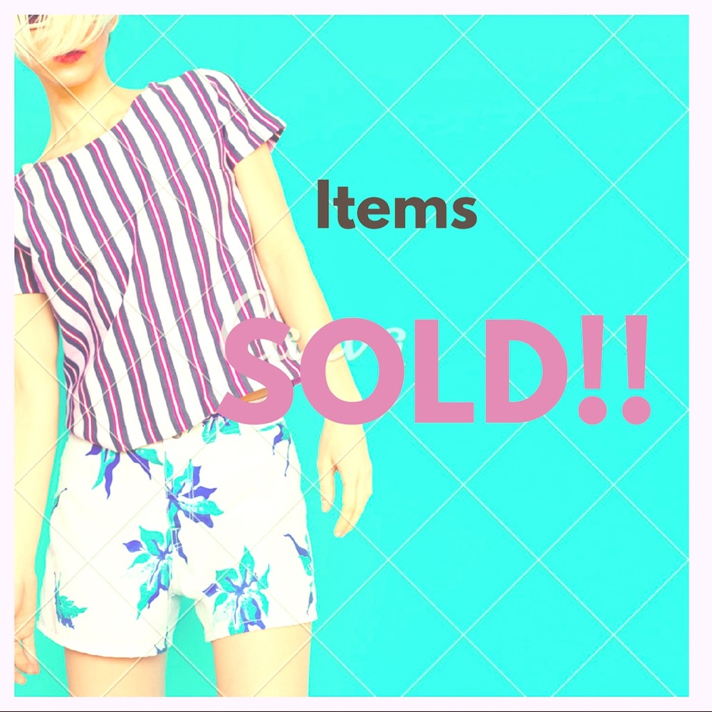 Sold items