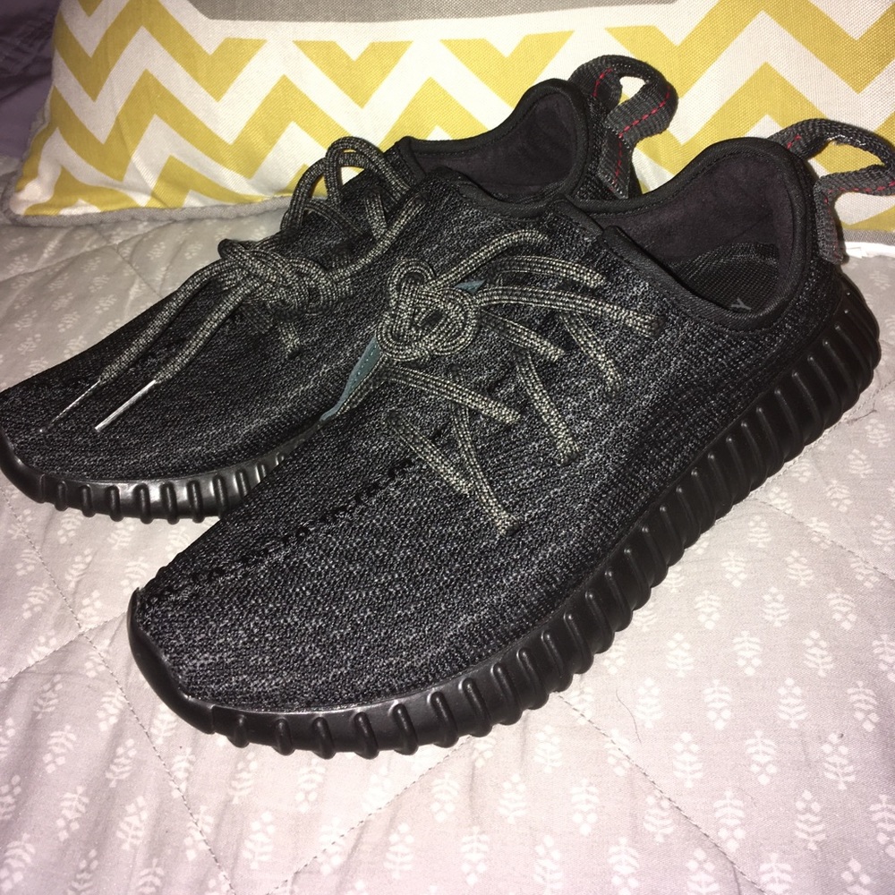 Black yeezys