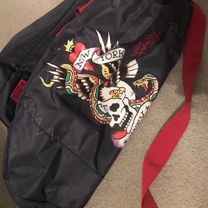 Ed Hardy gym bag