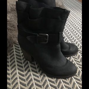 Steve Madden Black Booties