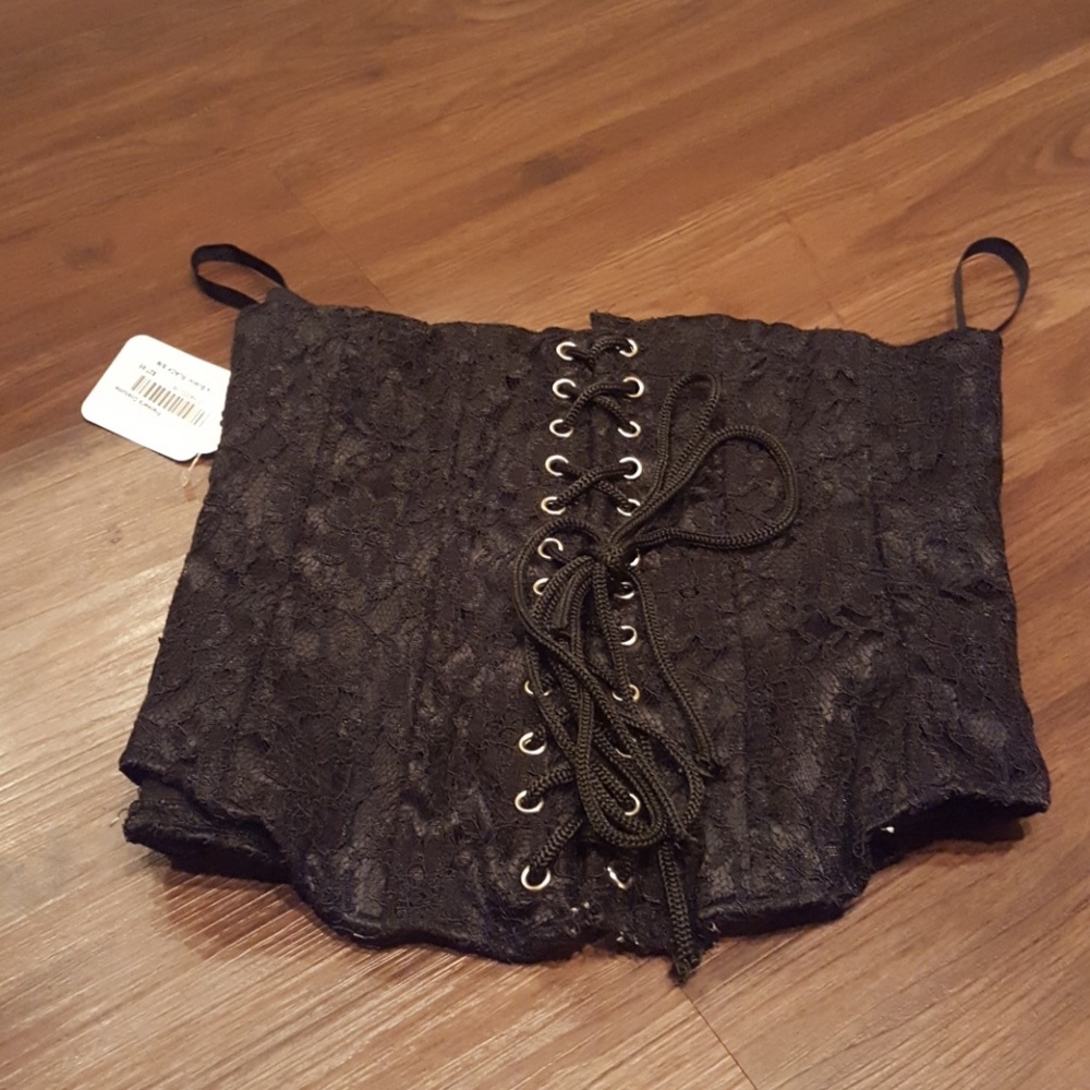 Black corset. Never worn