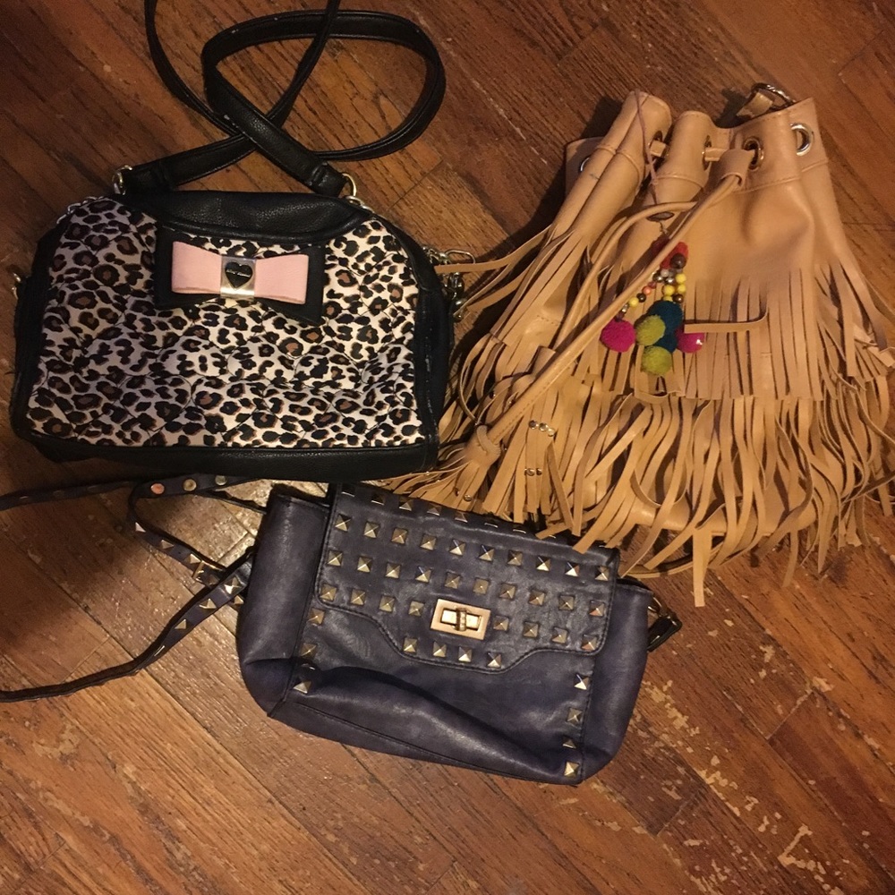 Three Purse Lot! Betsey Johnson ++ two more!!