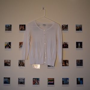 White Cardigan