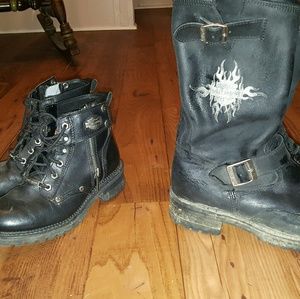 Harley davidson leather boots