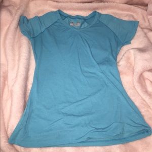 Under armour shirt in blue
