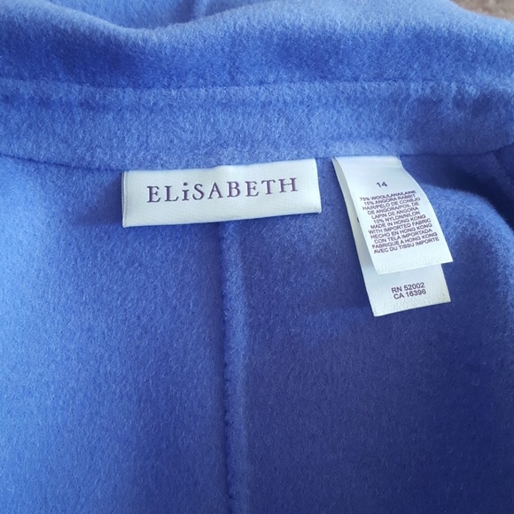 Elisabeth purple open jacket. Size 14 - Picture 6 of 6