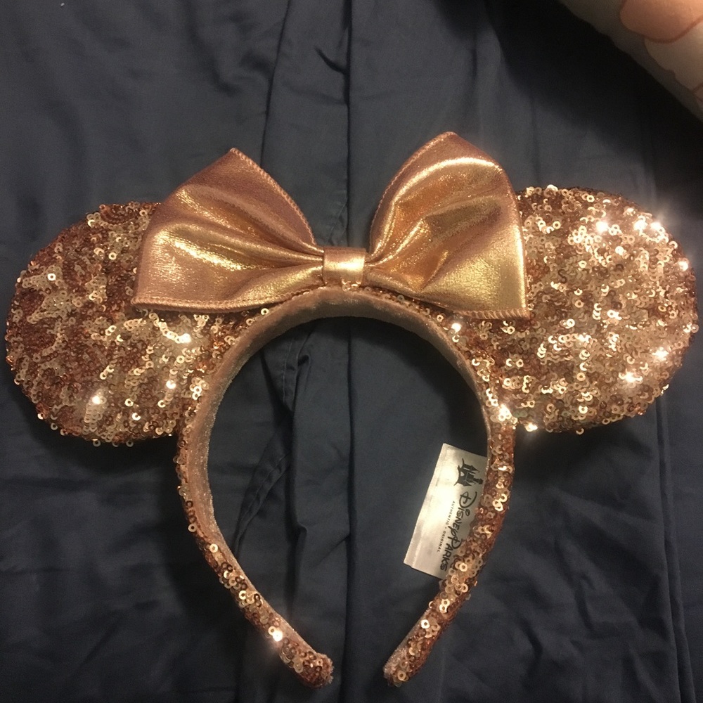 Rose Gold Minnie Ears