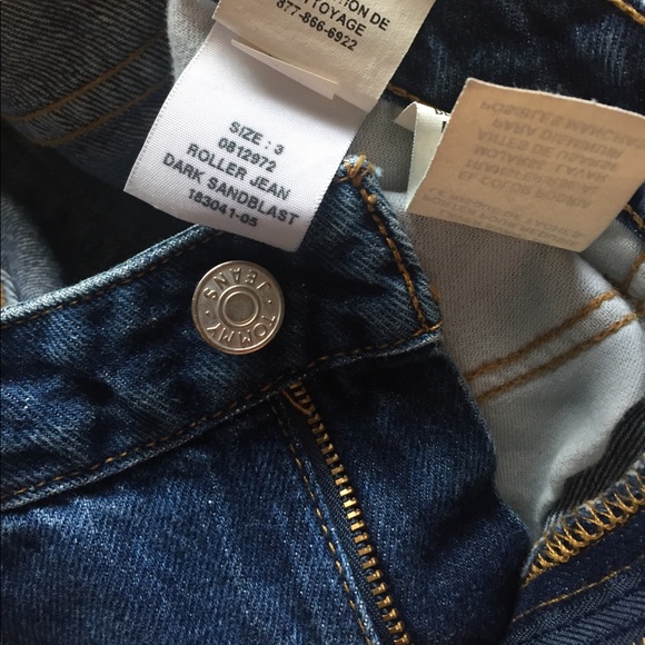 Vintage Tommy Jeans Size 3 Boot Cut Cuffed Bottoms - Picture 7 of 7