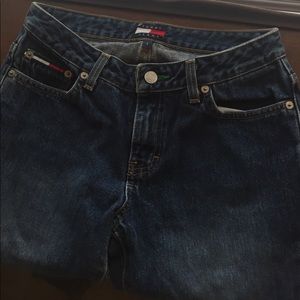 Vintage Tommy Jeans Size 3 Boot Cut Cuffed Bottoms