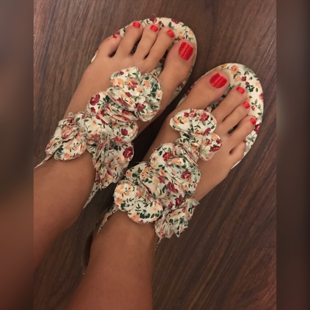 Floral Sandals