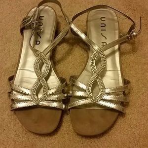 Unisa Silver Sandals