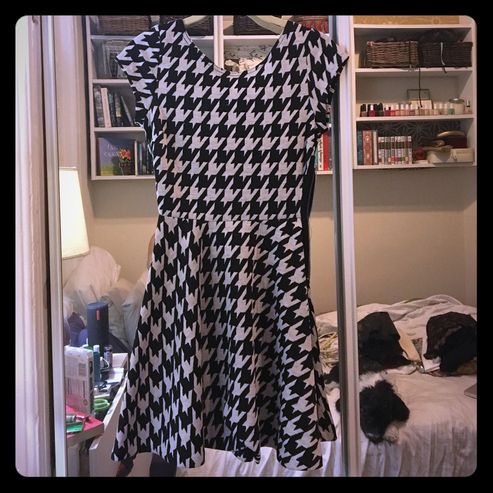 short sleeve Aqua dress