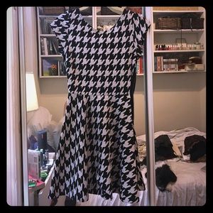 short sleeve Aqua dress