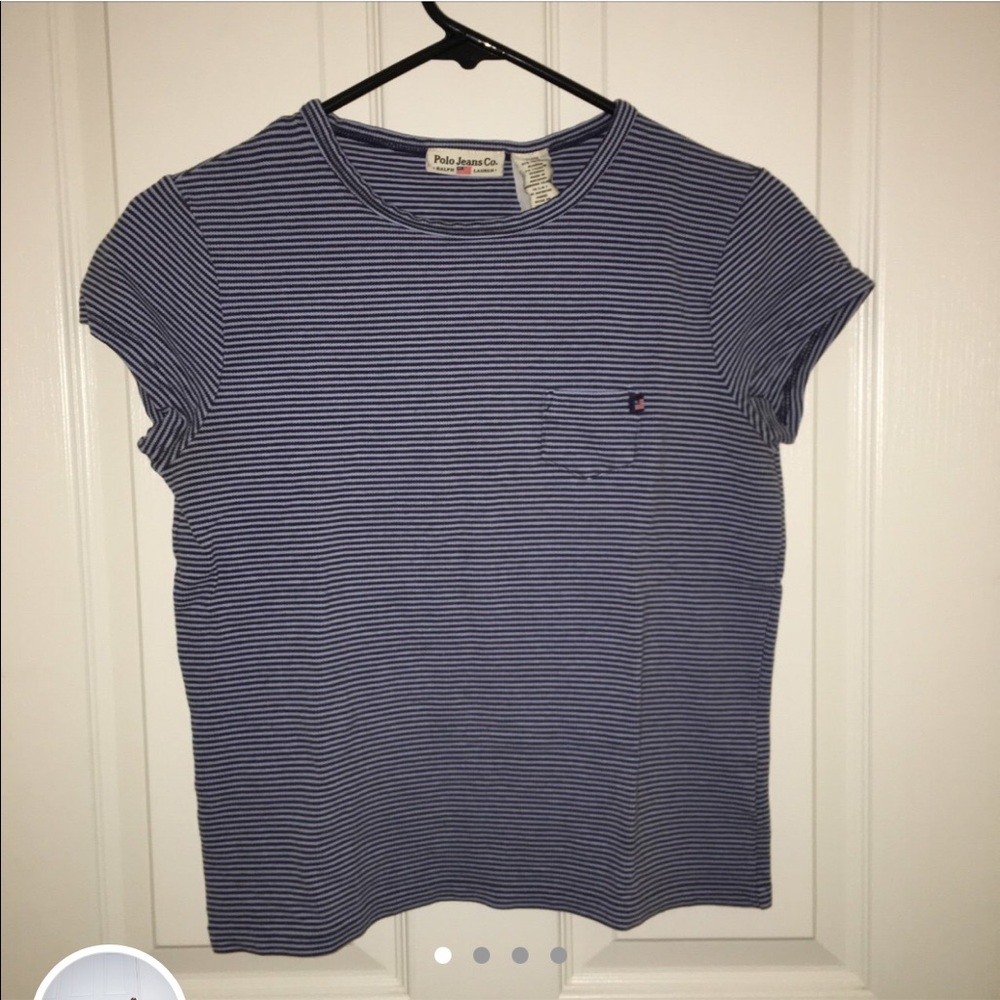 Polo jean pocket tee