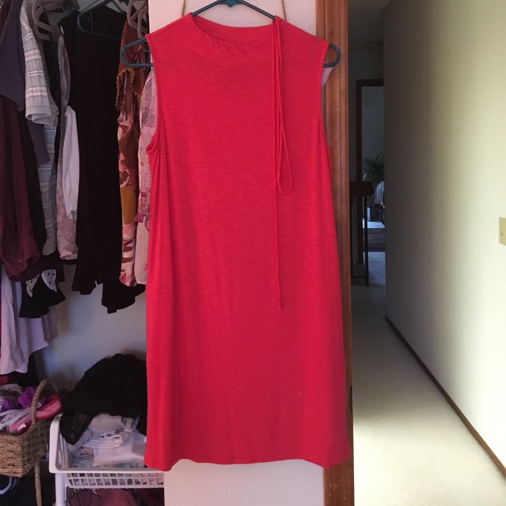 Red dress