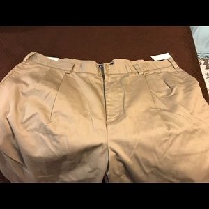 Men's khaki dress pants
