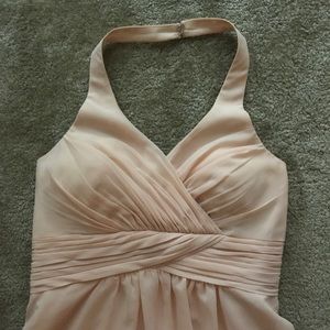 Christina Wu Blush Pink Bridesmaid Dress Size 8