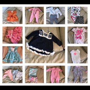 Baby girl clothes bundle
