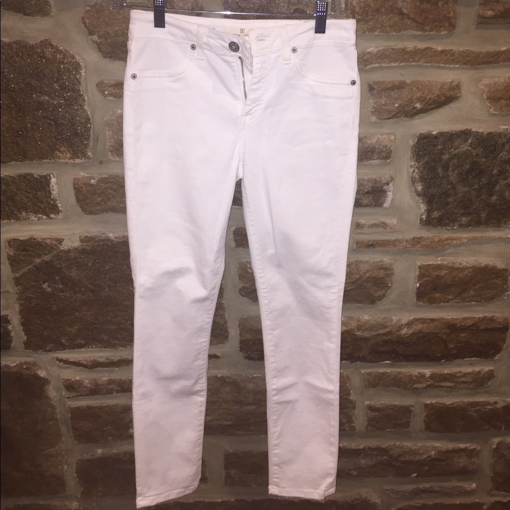 BB Dakota White Skinny Jeans