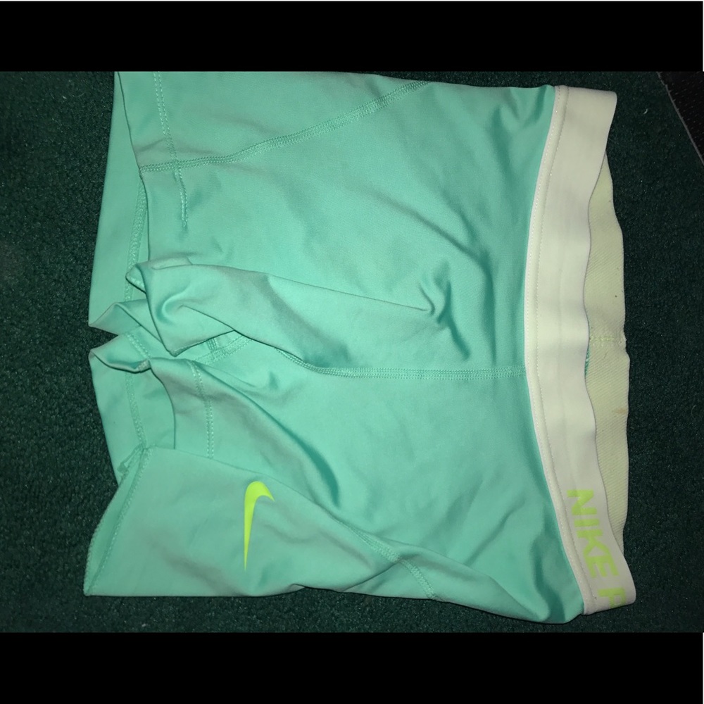 Nike pro spandex- teal