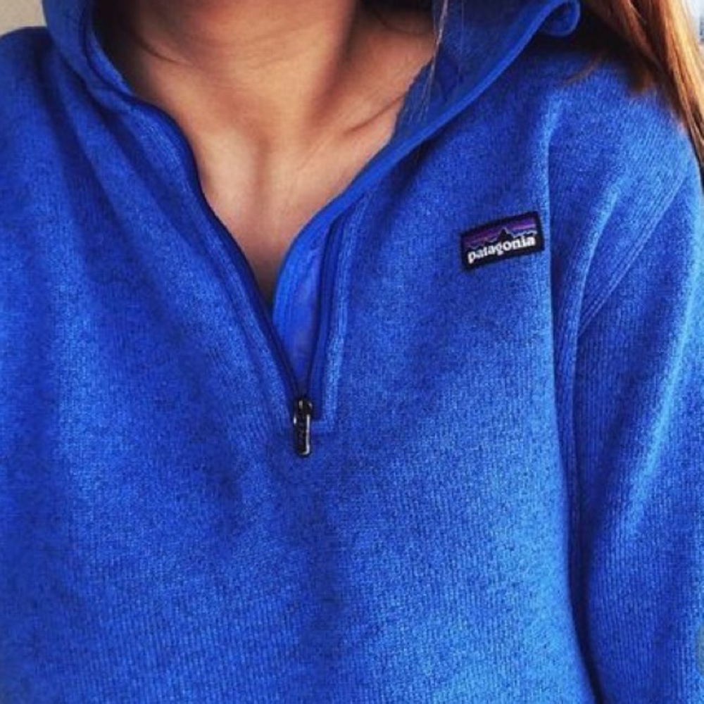 ISO ROYAL BLUE PATAGONIA 1/4 ZIP