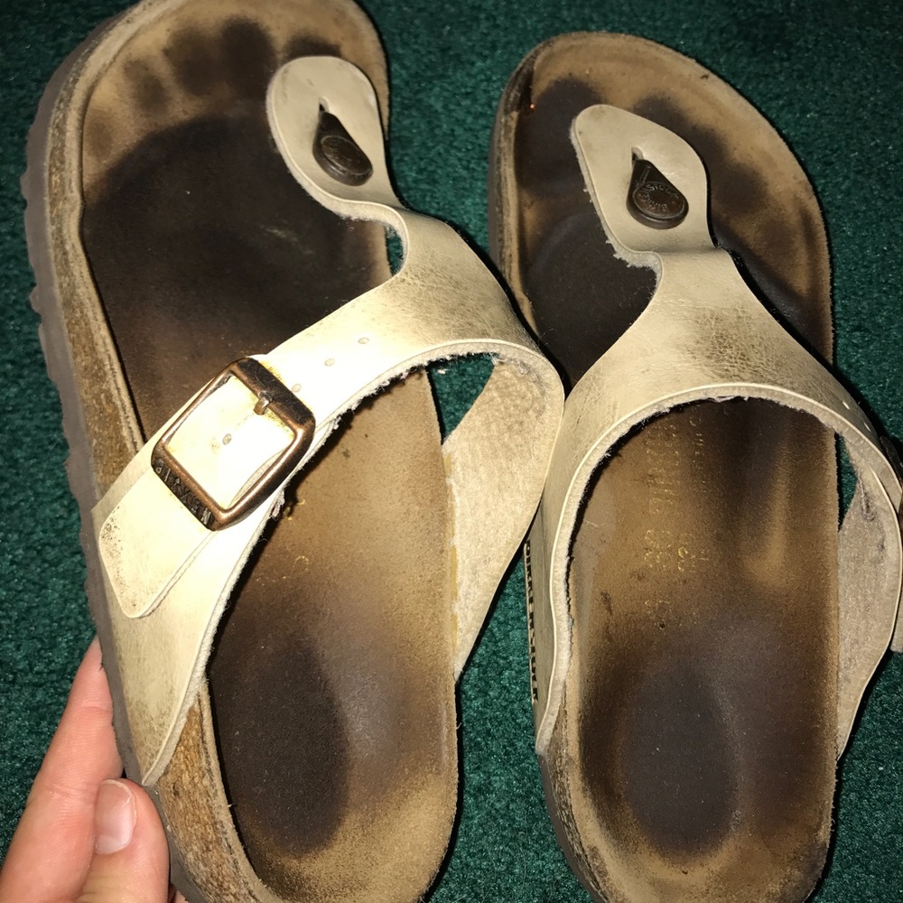 Toe band birkenstocks