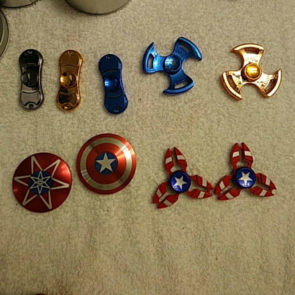 Fidget spinners