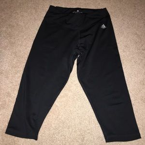 Adidas workout capris