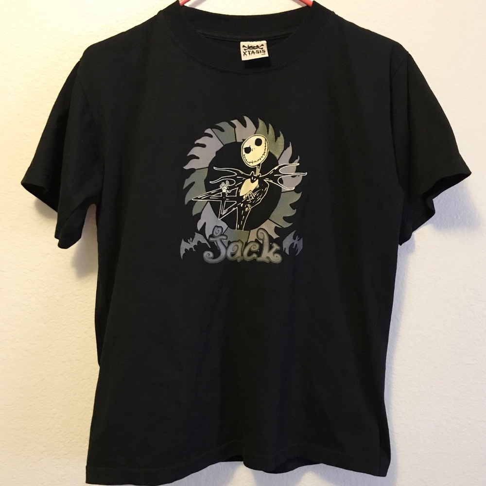 XTASIS Rare Jack Skellington Glow InThe Dark Shirt