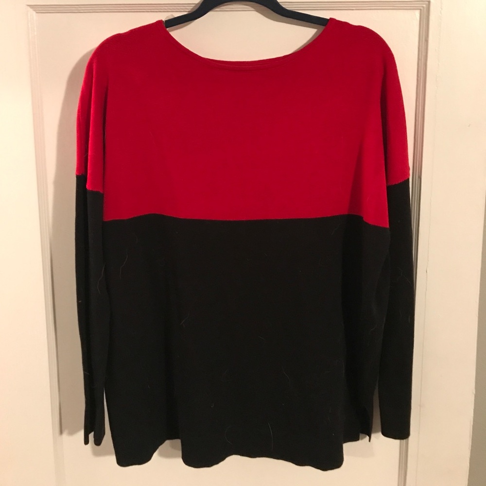 Black and Red sweater