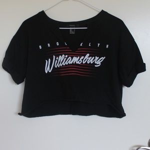 Cropped Graphic Tee