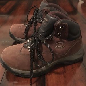 Brown Hi-Tec hiking boots!