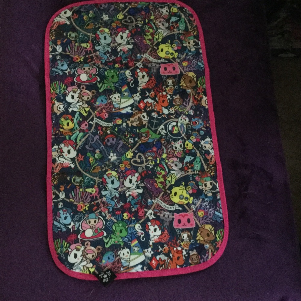 Tokidoki x jujube sea punk changing pad