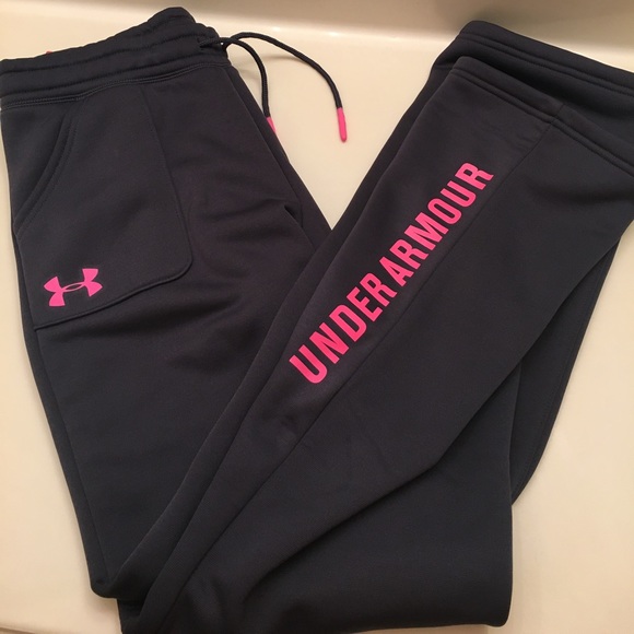 Under Armour Other - Under Armour UA Girls Fleece Pants Bottoms