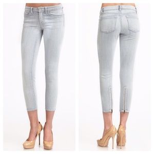 J brand railroad striped jeans