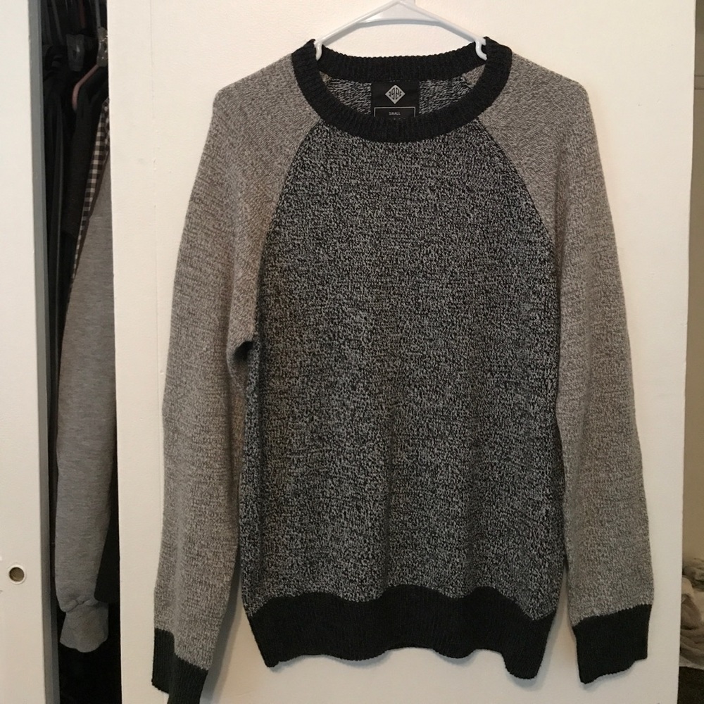 Knit look sweater