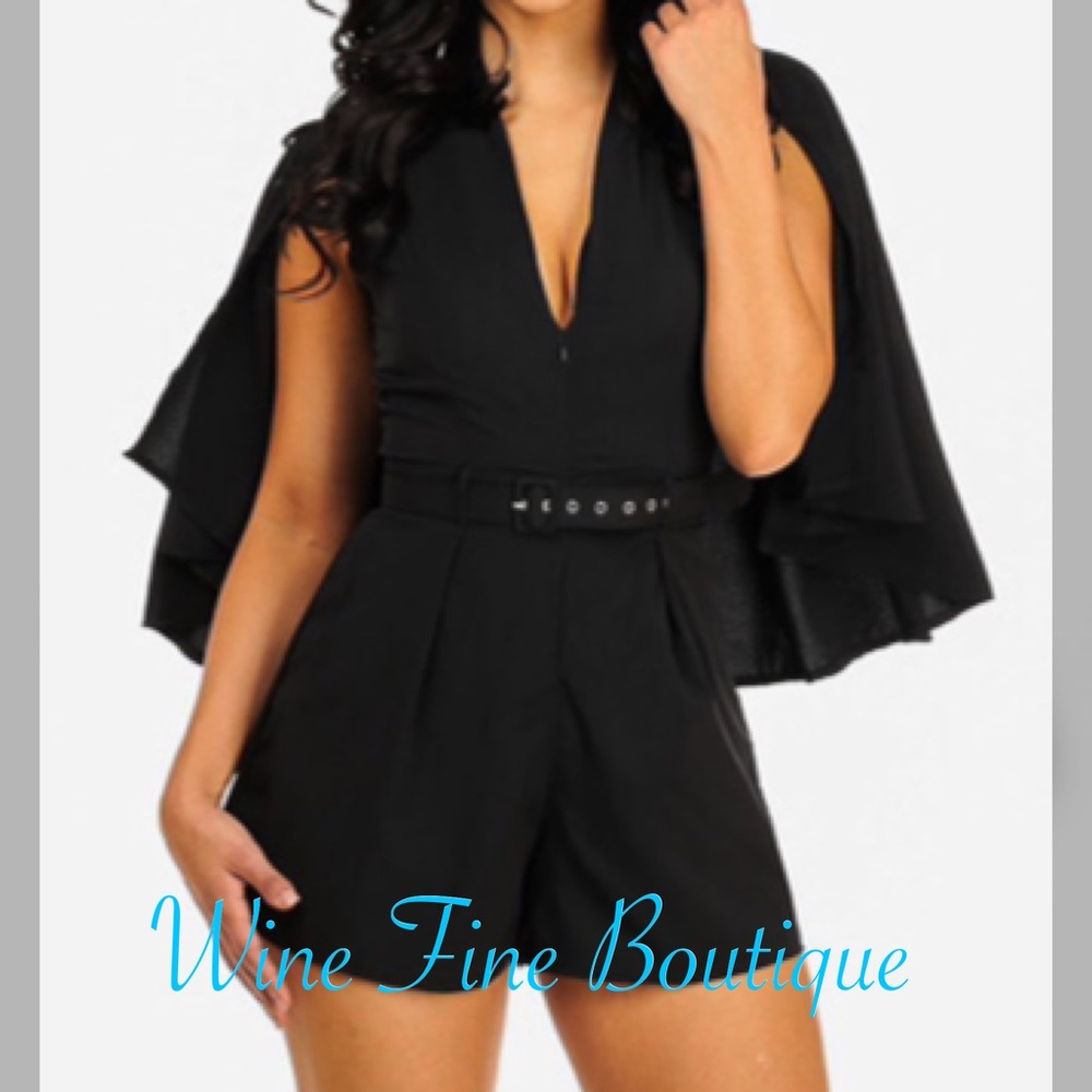 ❤️Sleeveless V-Neck Romper