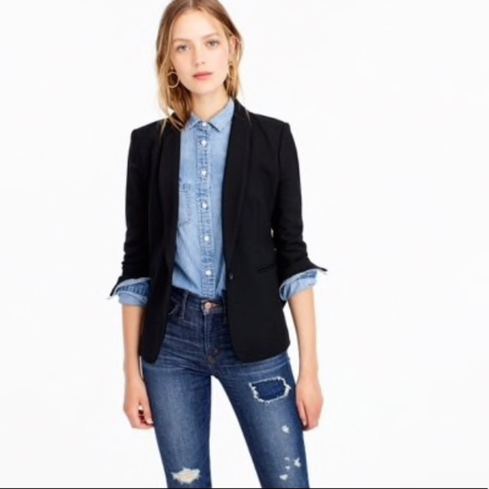 ❌Sold❌J. Crew black blazer