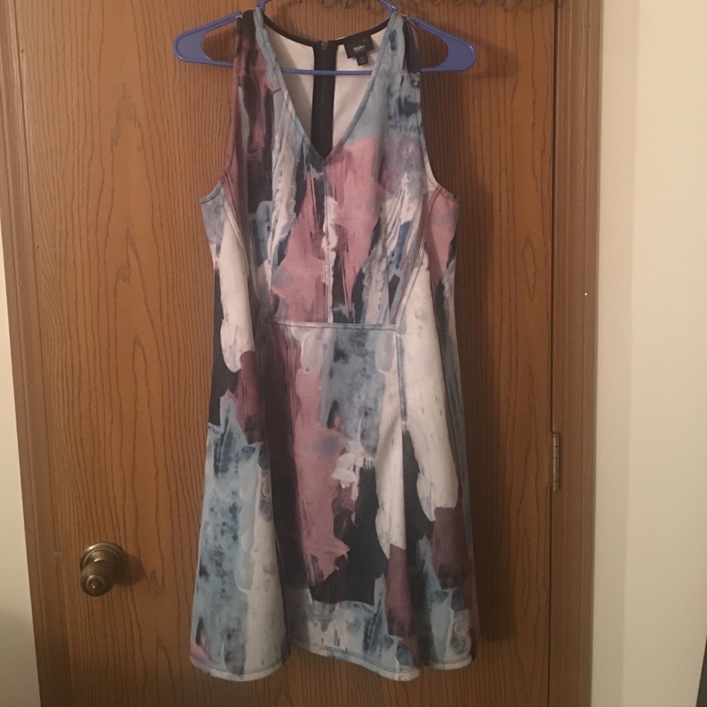 NWOT Cute water color dress