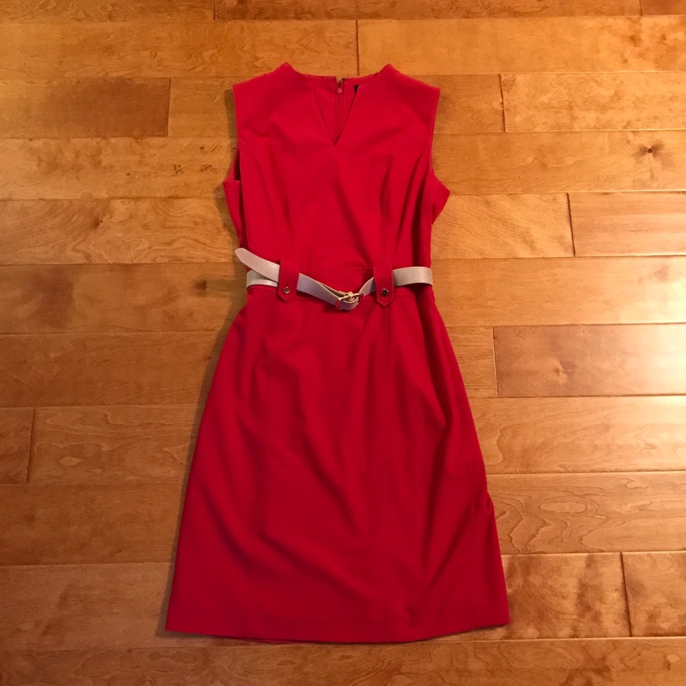 Tahari Arthur S. Levin lovely red dress
